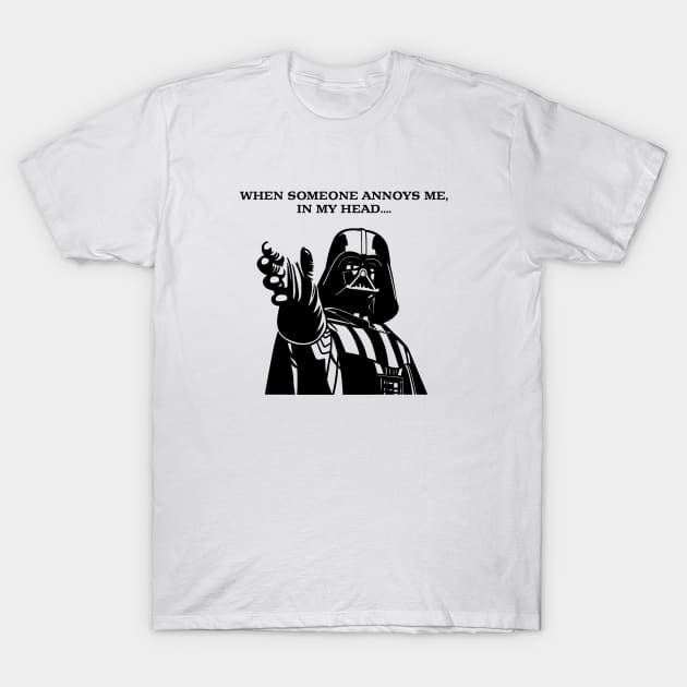 SWD - DV - Choke V3 T-Shirt by LordVader693